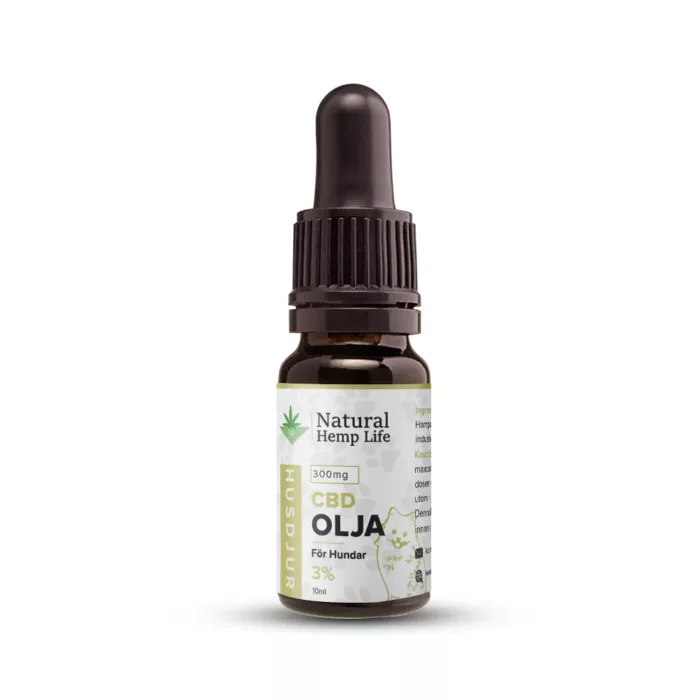 CBD olja hund - 3% CBD olja för hund