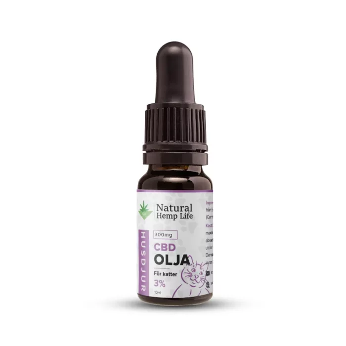 CBD olja katt - 3% CBD olja för katter
