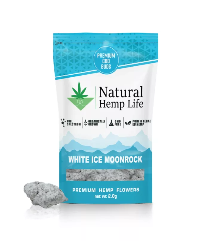 CBD Buds - White Ice Moonrock