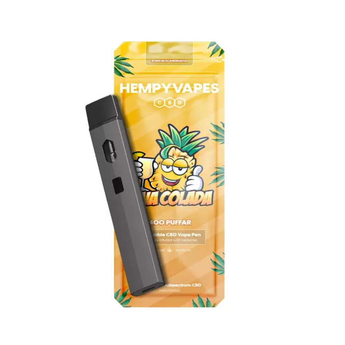 CBD vape - Pina colada CBD vape engångs 1ml